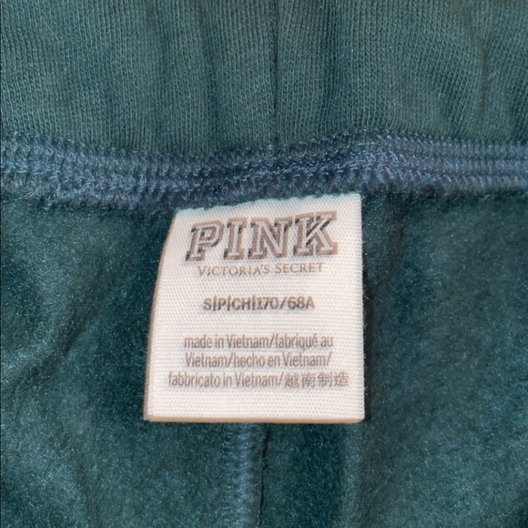 PINK Pine Green Sweatpants - Picture 2 of 2